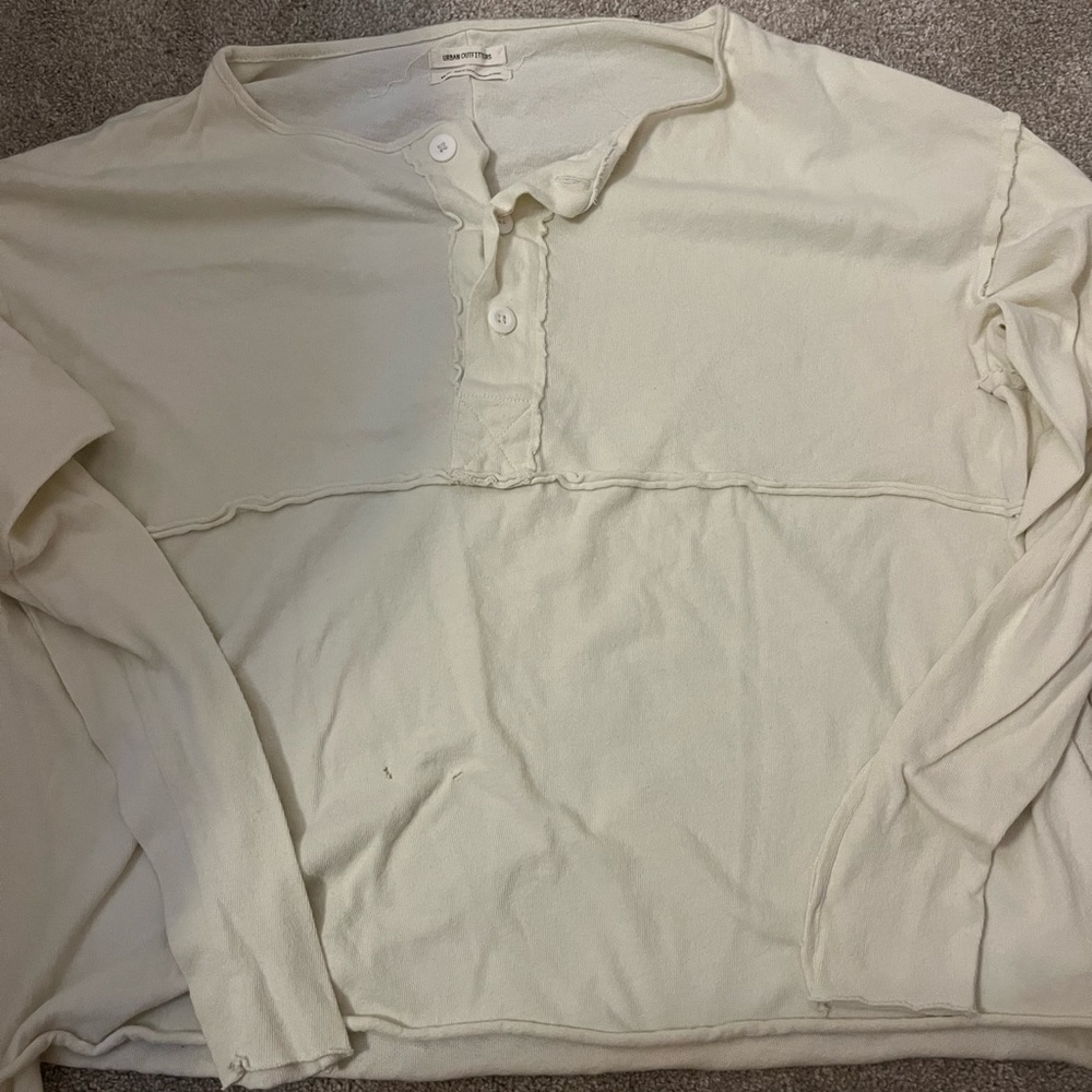 UO Freddie Henley Oversized Tunic